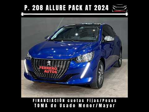 Se Vende: Peugeot 208 Allure Pack AT 2024 - FERRERO Automotores Oncativo (Provincia de Córdoba)