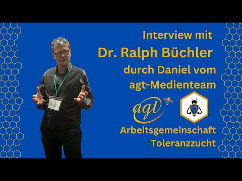 Interview mit Dr. Ralph Büchler - Apisticus- Tag- Varroaresistenz 2033 I Varroa 2033 - Messe Münster