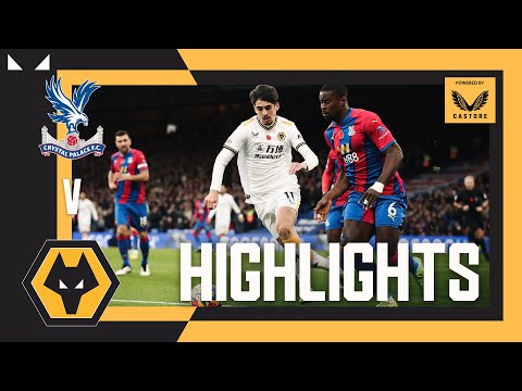 Unbeaten run comes to an end | Crystal Palace 2-0 Wolves | Highlights