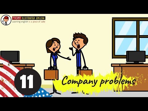 American English Conversation Practice | Lesson 11 (Talking about Company problems) (Advanced level)