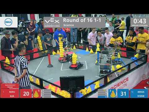 2018 VRC Sci R16 1-1 - 929U 62A vs 3050A 9185B - 121 to 56