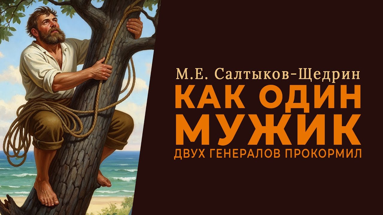 Повесть о том, как один мужик двух генералов прокормил. М. Е. Салтыков-Щедрин (