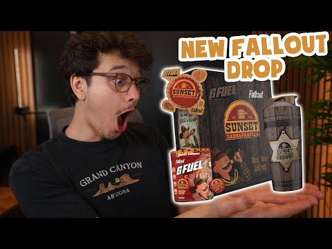 3 New FALLOUT GFUEL FLAVORS! - Sunset Sarsaparilla ROOT BEER!