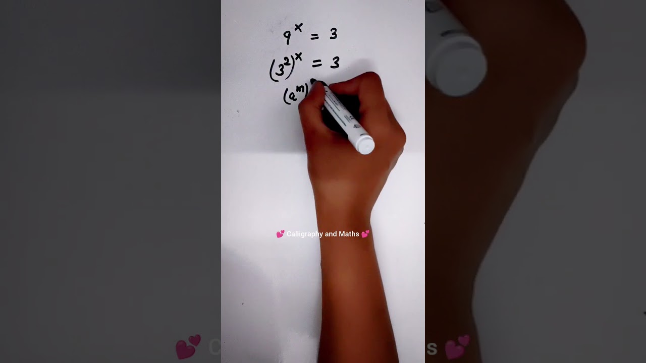 Exponents maths problem #maths #tricksandsolutions #shortsfeed #mathstricks #exponential