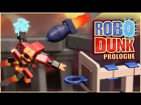 RoboDunk Prologue Trailer - Roguelite Basketball Combat Robots thumbnail
