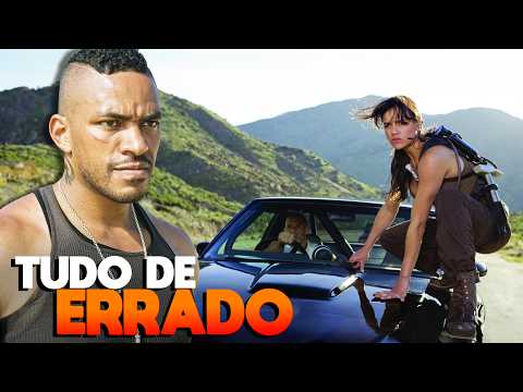 TUDO de ERRADO com VELOZES E FURIOSOS 4