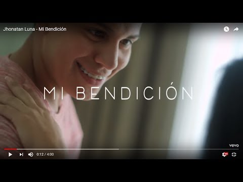 Jhonatan Luna - Mi Bendición (letra)