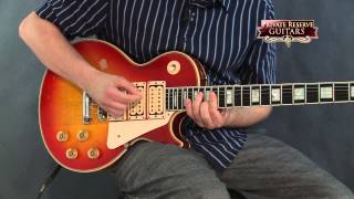 Video thumbnail for Gibson Custom Ace Frehley Budokan Les Paul Custom Hand-Aged Electric Guitar by Musician's Friend
