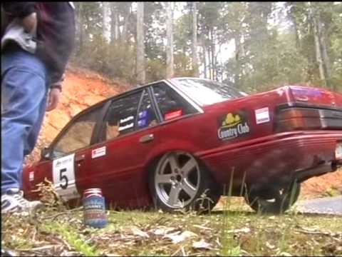 VL Commodore Turbo  Hillclimb Crash