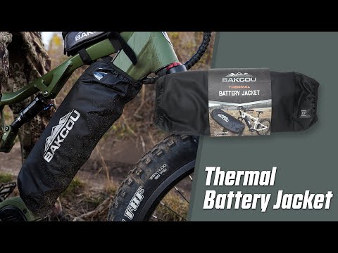 YOU NEED THIS FOR COLD WEATHER!  Use this to stop your eBike battery dropping to 0% in cold temps.