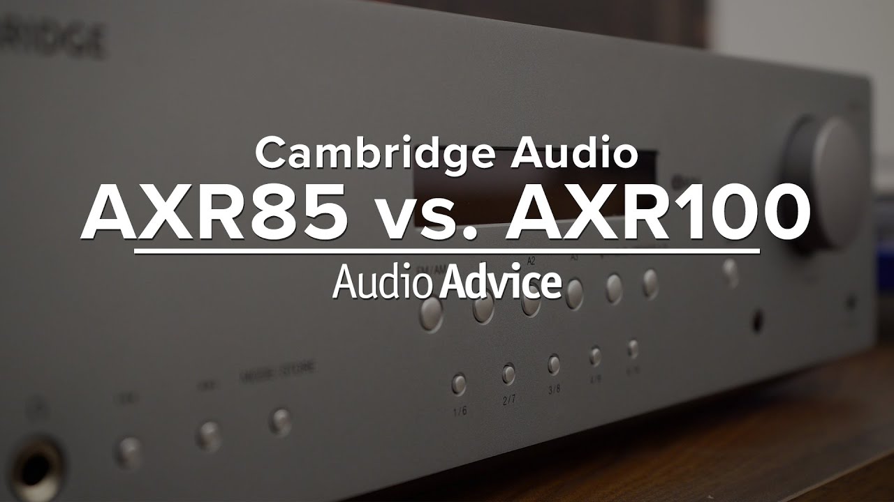video Amply nghe nhạc Cambridge Audio AXR100 chính hãng 0
