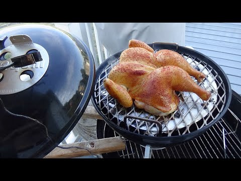 WEBER SMOKEY JOE/SPATCHCOCK CHICKEN/MODIFIED WEBER KETTLE