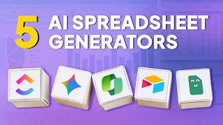 5 AI Spreadsheet Generators to Automate Data Analysis Faster | ClickUp