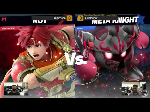 Throwdown Thursday 135 - Losers Eights - Kemosabe (Meta Knight) vs GS | Killmongur (Roy)