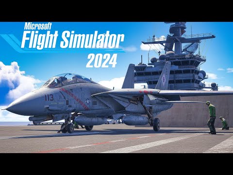 Incredible F-14 Tomcat Aircraft Carrier Challenge! | MSFS 2024