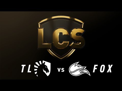 TL vs. FOX - Week 5 Day 1 | LCS Spring Split | Team Liquid vs.  Echo Fox (2019)