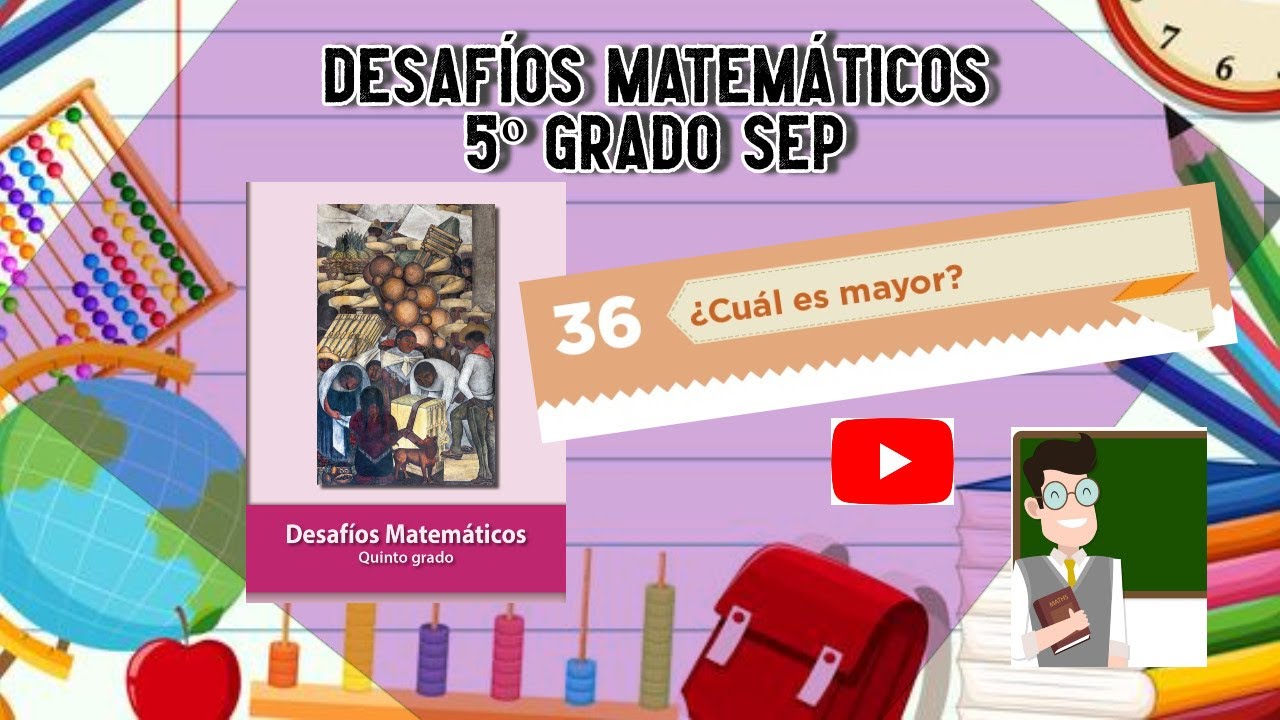 Desafío 36 5º grado SEP pág 78 a 79 #educación #SEP #matemáticasatualcance #mequedoencasa