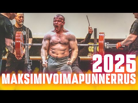 MAKSIMIVOIMAPUNNERRUS SM-2025 | Naiset - Miehet 59kg - -93kg