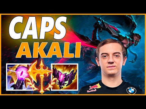 ⚡CAPS AKALI MID GAMEPLAY⚡SEASON 12 LEAGUE OF LEGENDS