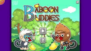 Baboon Buddies  Gameplay walkthrough part 1 level 1 - 5  your new game .