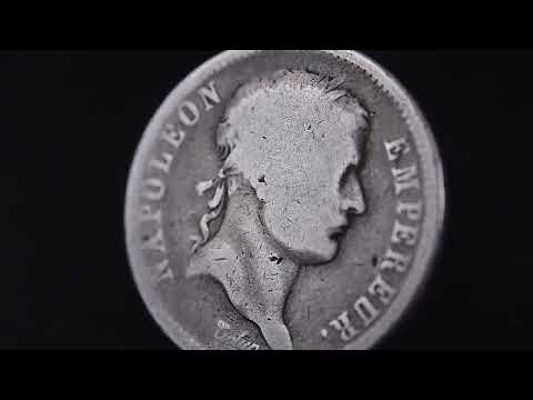 Munten, Frankrijk, Napoléon I, 2 Francs, 1809, Marseille, FR, Zilver, KM:693.11