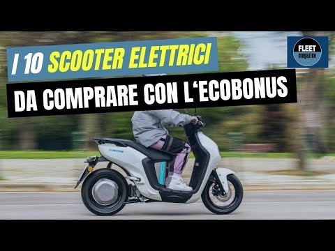 10 scooter elettrici da comprare con gli incentivi