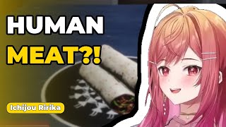 Ririka Wonders If the Game's Meat Is HUMAN Meat?! 【Hololive】