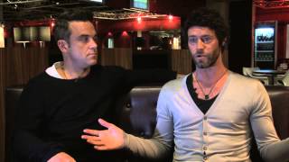 Take That 2011 interview - Robbie Williams and Howard Donald (part 2)