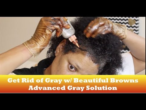 Get Rid of Gray w/Advanced Gray Solution by Clairol...