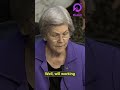 Elizabeth Warren Grills Jerome Powell Over Interest Rate Hikes #shorts