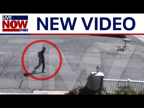 New video of person of interest in Charlie Kirk assassination