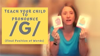 A Fun Way to Teach /G/ Sound in Speech Therapy by Speech Help for Kids