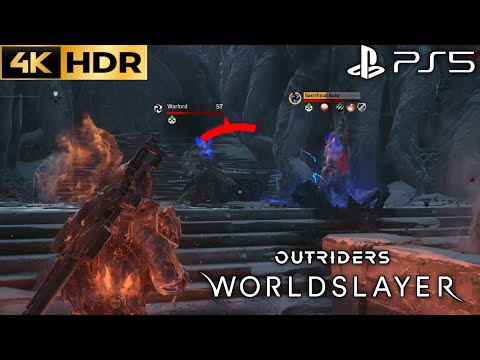 Reach The Top of the City OUTRIDERS WORLDSLAYER SHARDS Pyromancer Gameplay Walkthrough 4K 60FPS HDR