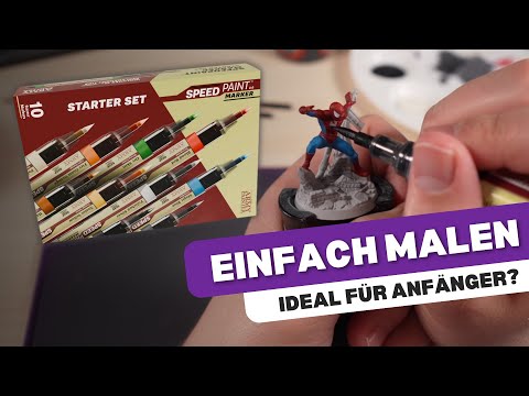 Want to easily paint miniatures? 🎨 Army Painter Speedpaint Markers put to the test