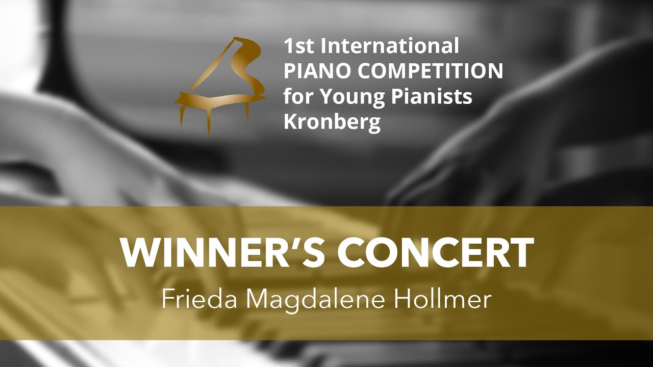 Frieda Hollmer, 8, Germany– International Piano Competition for Young Pianists Kronberg 2023