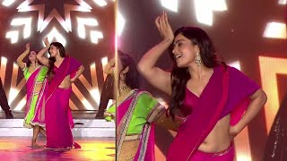 Rashmika Super Hot Navel & Armpit Show  Rashmi