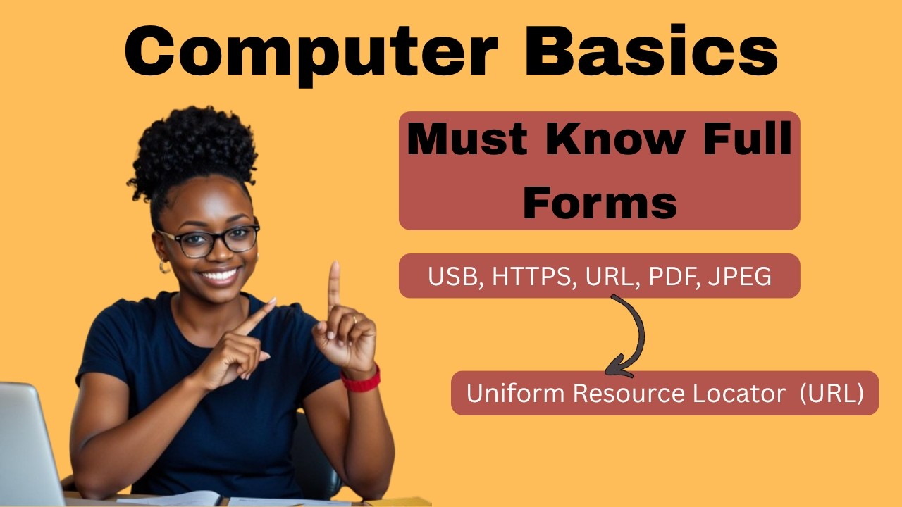 Computer Abbreviations Explained: URL, USB, PDF, OTP Full Forms (Beginner Guide)