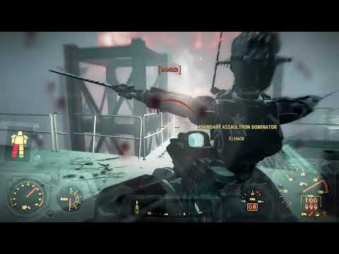 Fallout 4 Modded, Zombie World gameplay pt202  Sentinel Site