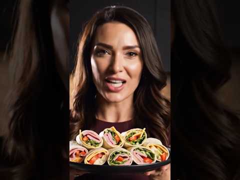 Tortilja rolnice sa sirom i šunkom — party zalogaji bez pečenja 🧀🌯