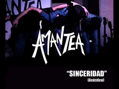 Sinceridad (Acústico) - Amantea (2014)