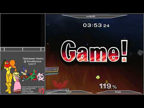 Mondtibulous12/4 - Ethan (CaptainFalcon) Vs.  Simple (Sheik) - Lower Bracket RR