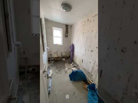 Budget bathroom renovation step by step process #bathroomrenovation #budgetbathroommakeover