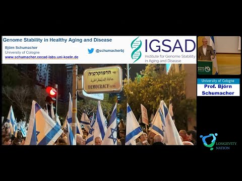 22. Longevity Nation 2023. Björn Schumacher. Genome Stability in Healthy Aging and Disease