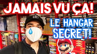 Un ENDROIT SECRET REMPLI de 200 000 JEUX VIDÉO NEUFS ! (j'ai jamais vu ça)