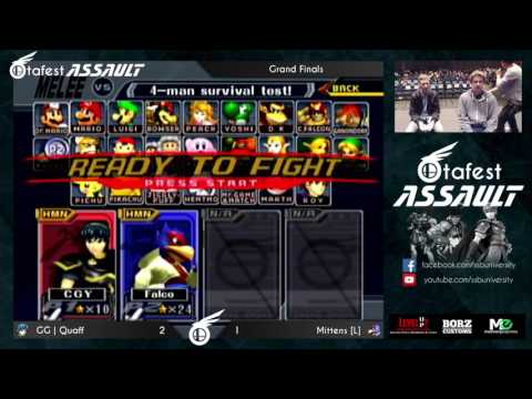 Otafest Assault 4 Melee Top 3 - Feat Alphicans, Exodia, 2ManyCooks, Jams (Part 3)