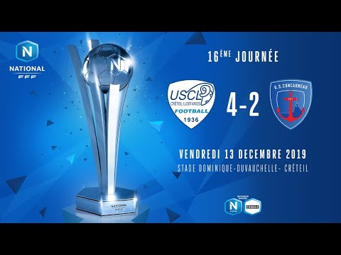 J16 | US Créteil Lusitanos - US Concarneau (4-2), le résumé I National FFF 2019-2020