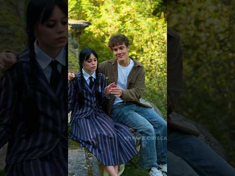 Bruh😬 #jennaortega #fakeortega #wednesday #tyler #shorts #netflix