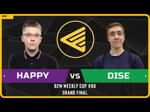 WC3 - [UD] Happy vs Dise [NE] - GRAND FINAL - B2W Weekly Cup #80