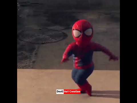 The Amazing Spider-Man Baby Dance ||  #Shorts
