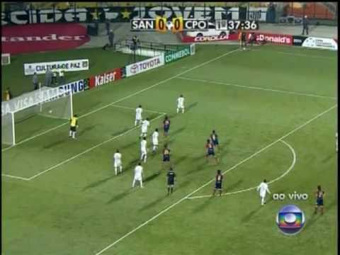 Santos 1 x 0 Cerro Porteño 1° Jogo Semifinal Lib...